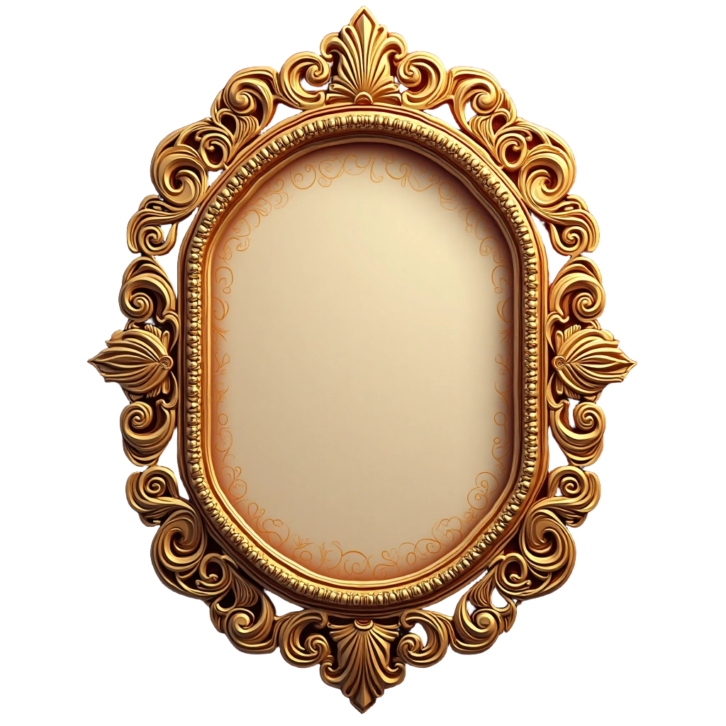 Golden Ornate Frame